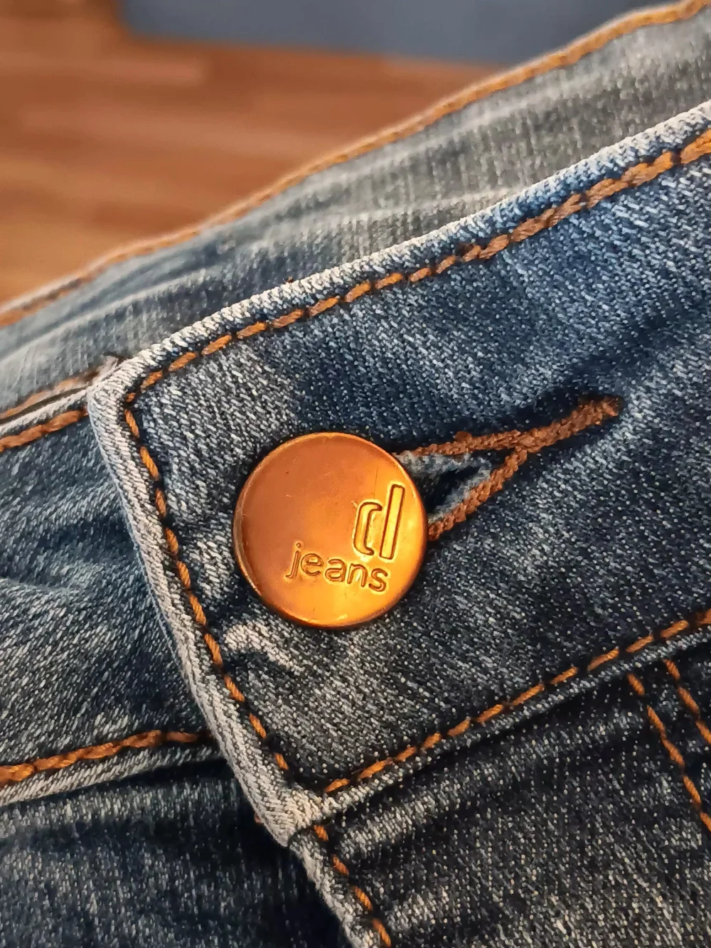 Casual Blue Denim Shorts - Picture 3 of 3